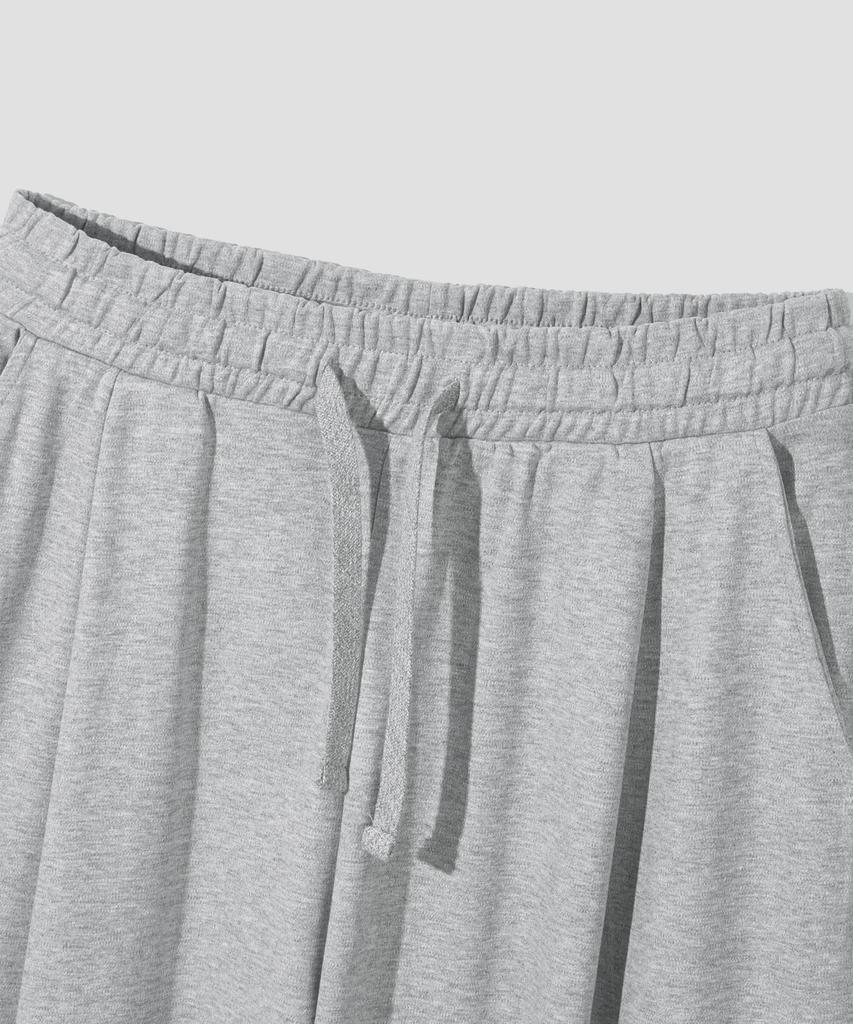 Age O.D. Single-Pleat Wide Sweatpants [Gray]
