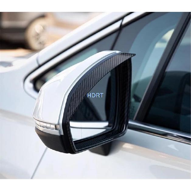 Car Styling Rear View Mirror Trim Side Door Wing Reverse Mirror Rain Eyebrow Cover Accessories For Volkswagen VW Viloran +