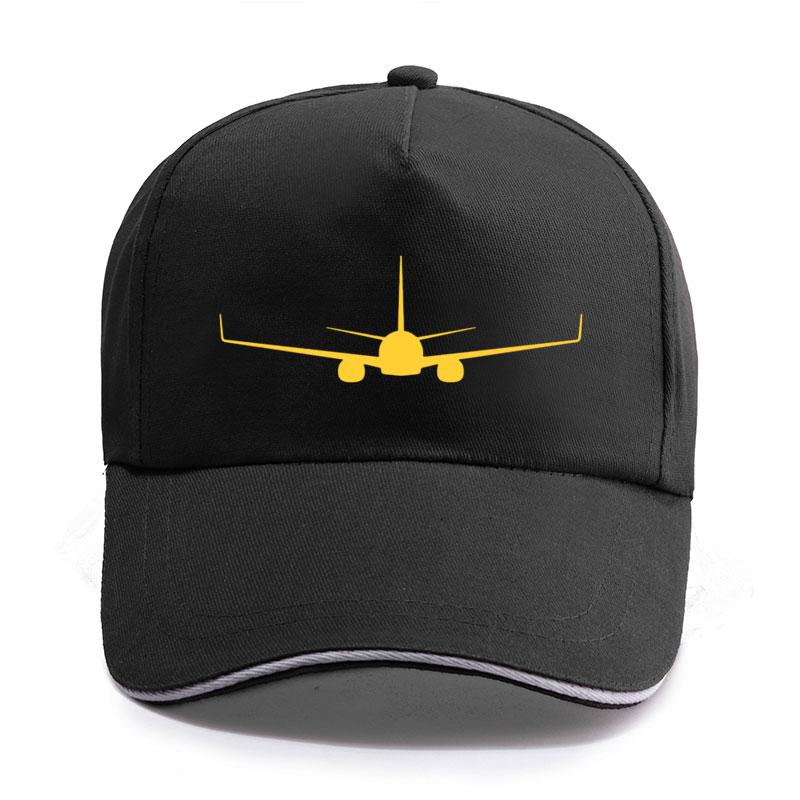 New Baseball Hat Boeing Plane Print Highquality Unisex Women Hat Casual Fashion Unisex Baseball Caps Snapback Hats