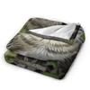 Ciao Meowl Gatto Animale Divertente Coperta di Flanella Inverno Morbida Resistente Plaid per Studenti Arredamento Casa Copriletto Copri Divano Letto