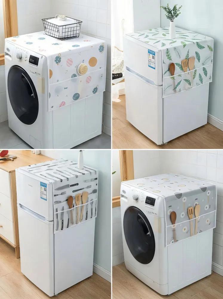 Protective cover for washing machine from dust.