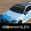 Bimmer For Life Auto Windschutzscheiben Aufkleber Für BMW 3 4 5 X M Alle Modelle Front Heckscheibe Vinyl Folie Aufkleber Auto Dekor Zubehör