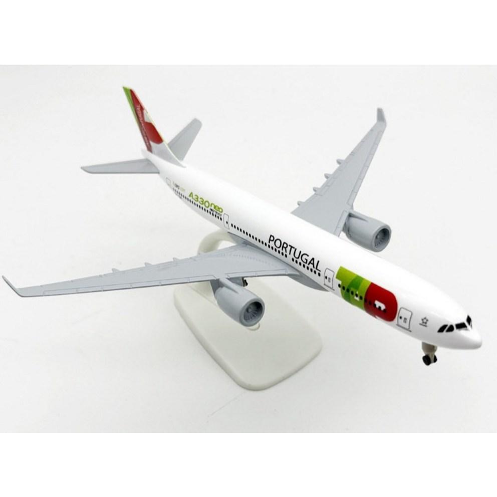 Zeldzaam Corporation TAP Air Portugal A330 Modelvliegtuig, 20cm (1:300 Schaal)