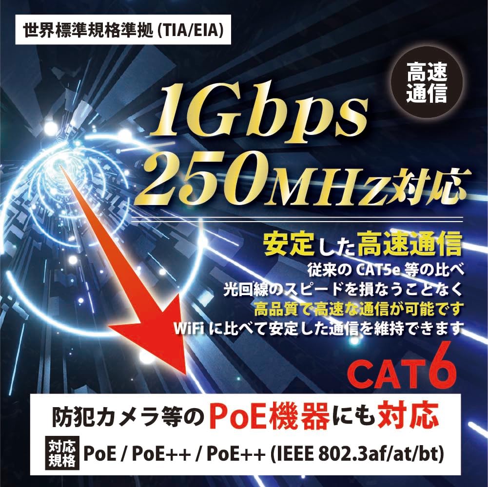 100m CAT6 Outdoor High Durability LAN Cable 30 Years Outdoor Weatherproof PE Double Covering Outdoor Use Reliable Domestic Brand Product For PoE