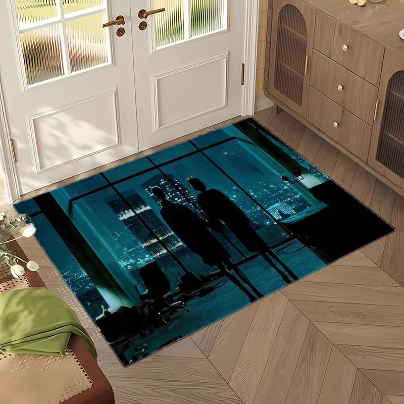 Fight Club (1) Office Rug Elegant Floor Rug for Office Living Room Bedroom and Indoor Home Spaces