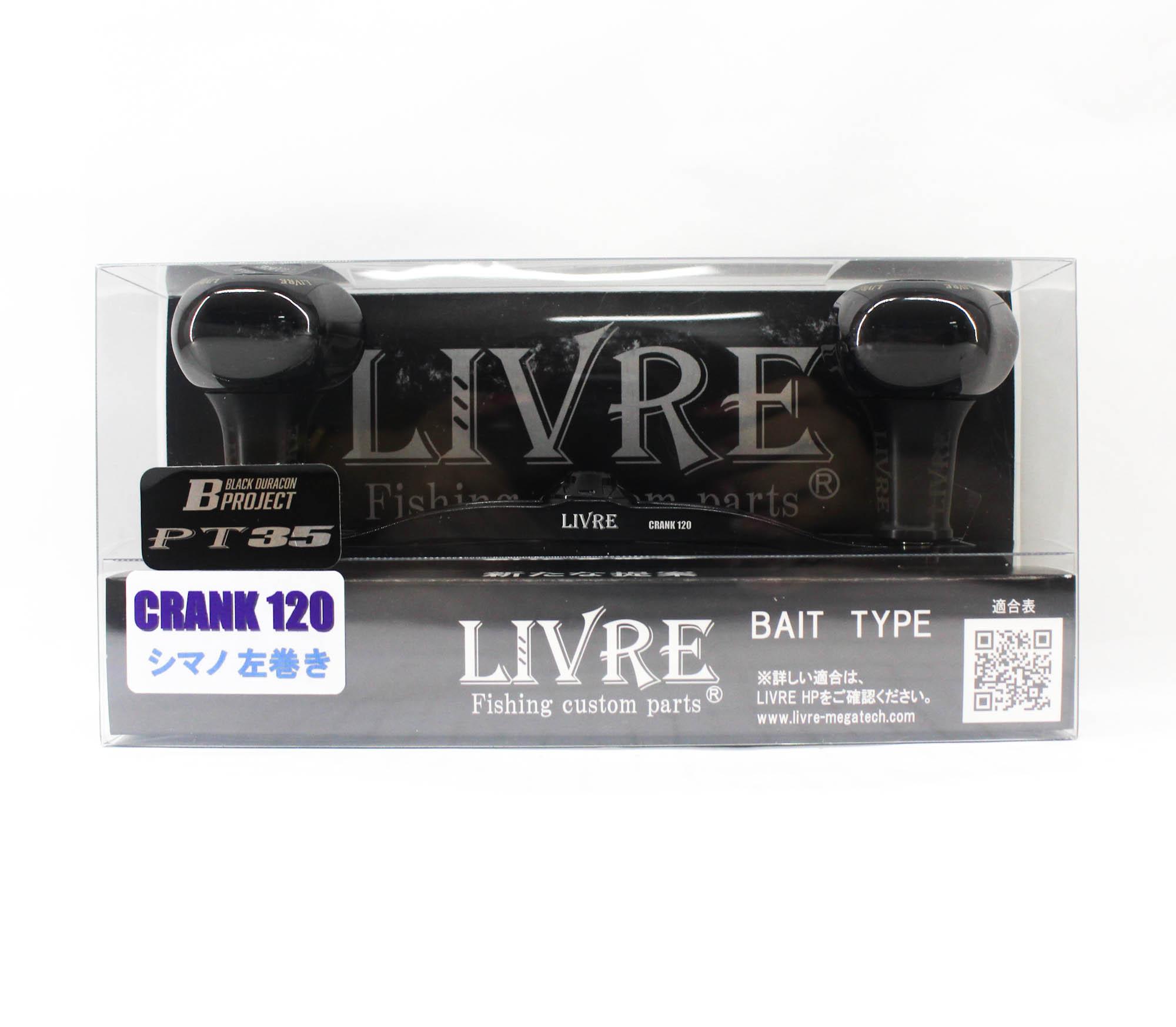 Livre FLSK120-B35-BKBK Knob Full Comb Crank Right For Shimano (8592)