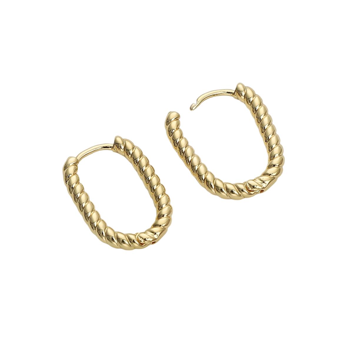 

2 шт., медная французская U-образная пряжка для жареного теста, пряжка для ушей, аксессуары для изготовления ювелирных изделий своими руками 13.7x19mm