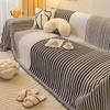 Nordic Tassel Throw Blanket Four Season Sofa Cover Dust Anti-cat Scratch Protection Cover Sofa Blanket Carpet Travel Rug Tassels