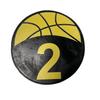 Digital Basketball Training Mark Disc - Round Flat Mat