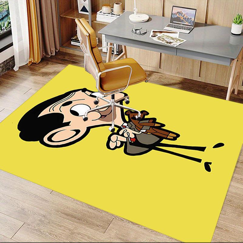 1PC Mr. Bean Extra Large Non-Slip Floor carpet, Office, family, bedroom, Studio - Large Area Rug Indoor Rugs, Vibrant Colors-A289