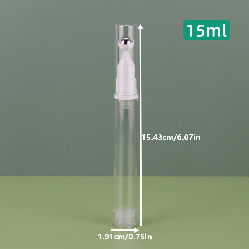 Roller Ball Vacuum Bottle Liquid Essential Foundation Eye Cream Refillable Bottles Travelling Portable Empty Dispenser Bottle