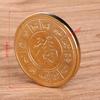 24TE Gold Plated 2018 Dog New Year Golden Silver Puppy Coin  Commemorative Coin Souvenir
