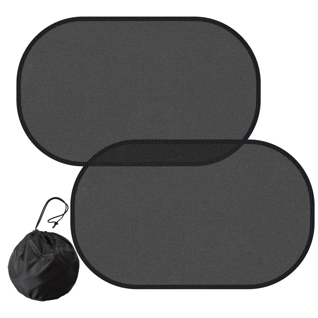 Car Side UV Easy To Install and Light Reduces Interior Protects and Set of Storage Case Included Sunshade, Shade, Static-Cling, Certified, 99%