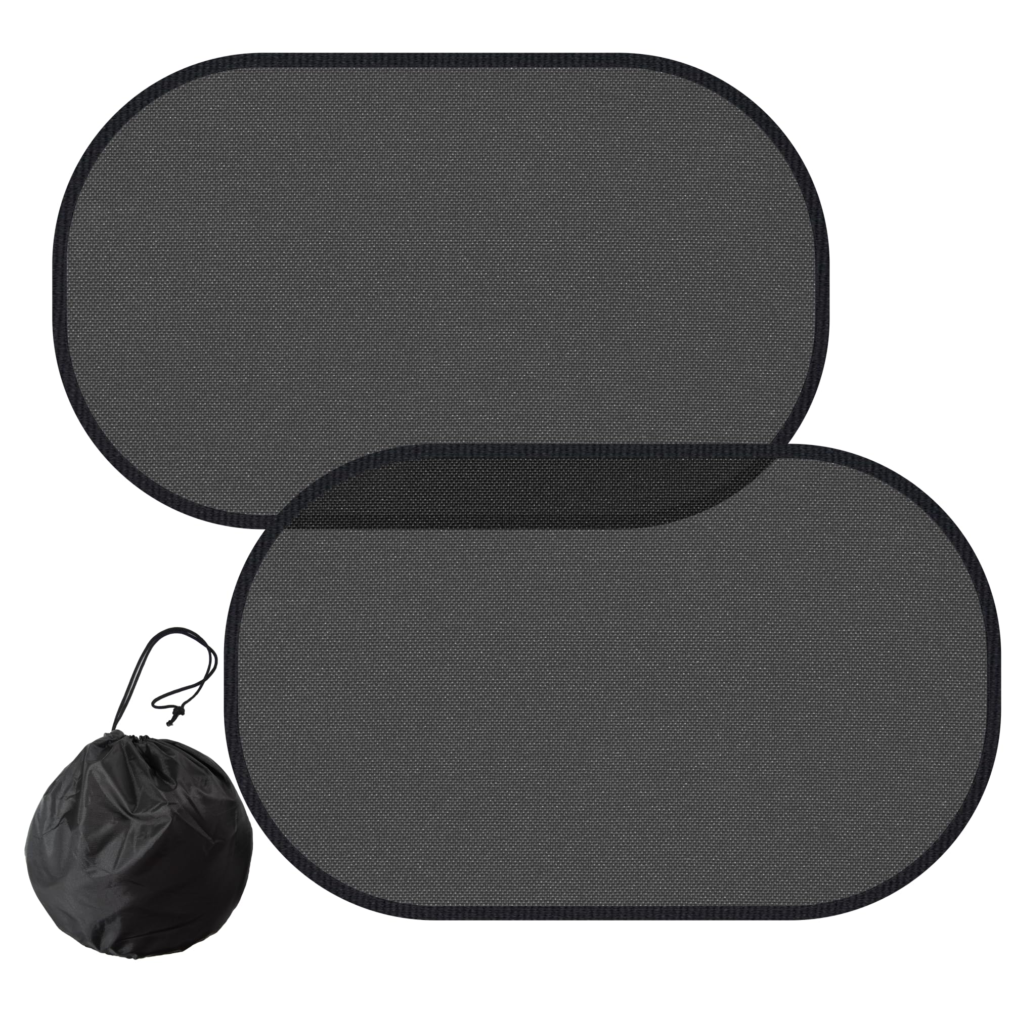 

Car Sun Shade Side, Car Sunshade, Clings, Static Cling Type, Car Window Sunshade, Certified чёрный