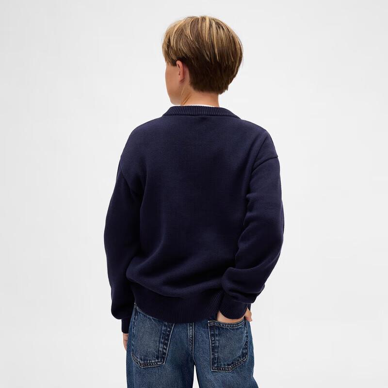Gap Kinder-Winter-Strickpullover 2025 mit gesticktem Logo-Bären