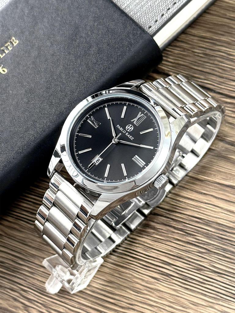 Men's Waterproof Quartz Wristwatch - Simple, Stylish, with Calendar. Ideal Casual Gift.