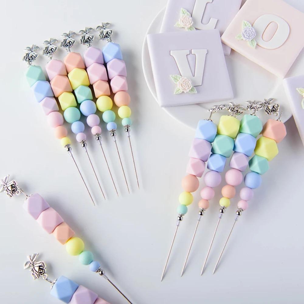 Colorful Fondant Icing Biscuit Exhaust Needle Cookie Scriber Needle  Coffee Latte Art