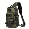 Men's Tactical Chest Bag Multifunctional Sling Backpack Outdoor Hiking Climbing Trekking Rig Pouch Casual Messenger Fanny Pack