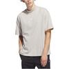 Adidas Originals Logo Print Crew Neck Short Sleeve T-Shirt Unisex Tops Gray IR6381