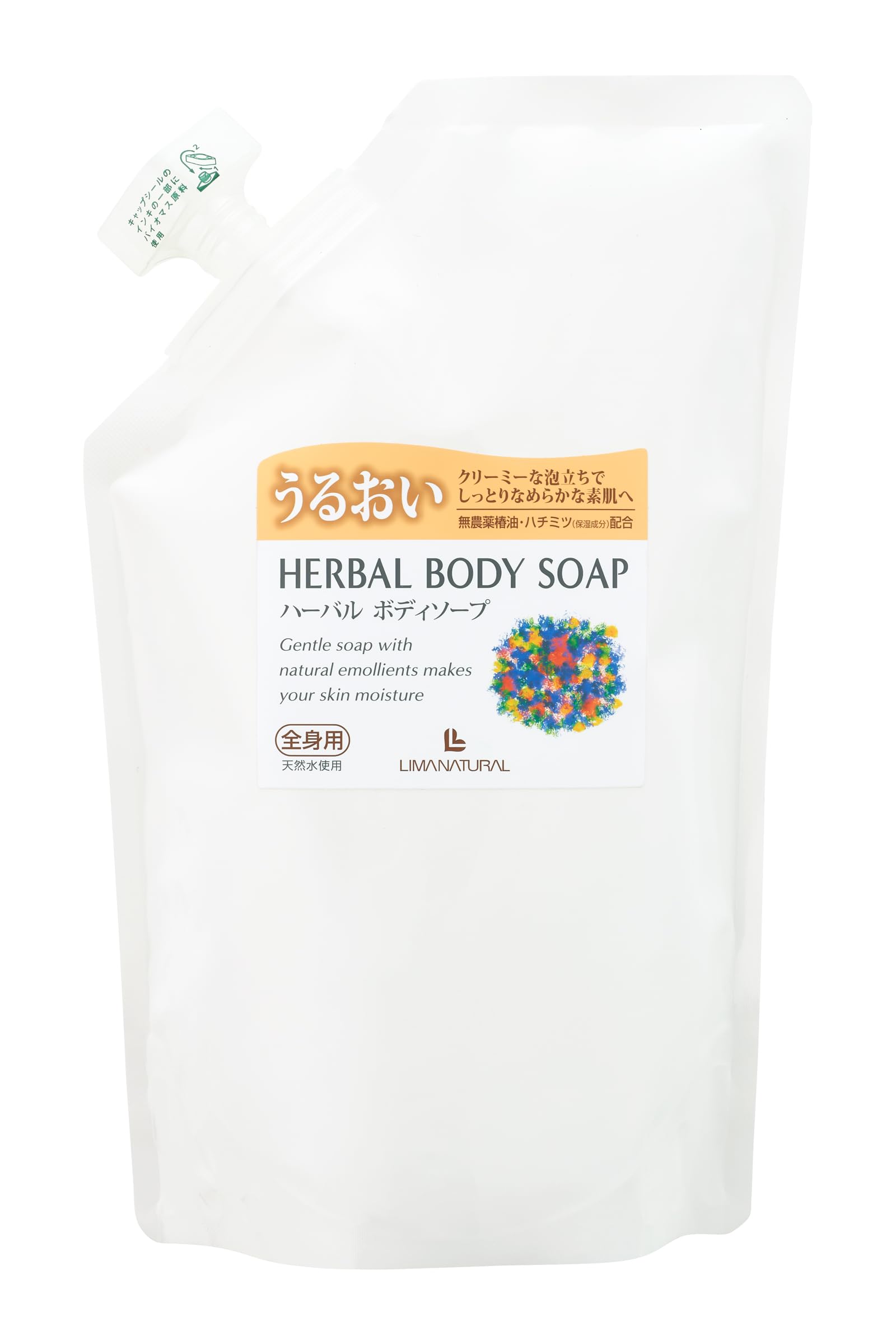 LIMANATURAL Herbal Body Soap Refill 400mL