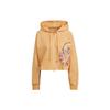 By Stella McCartney Women's Cropped Hoodie Orange IB5890