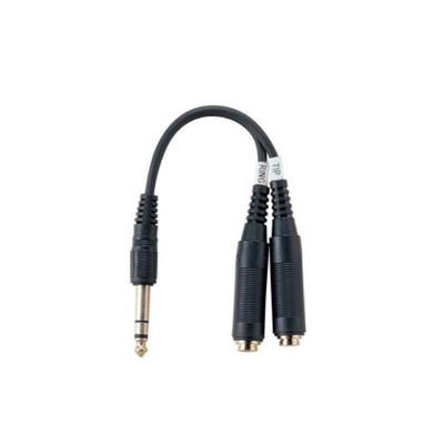KIKUTANI Stereo To Mono Cable Black YPO-03