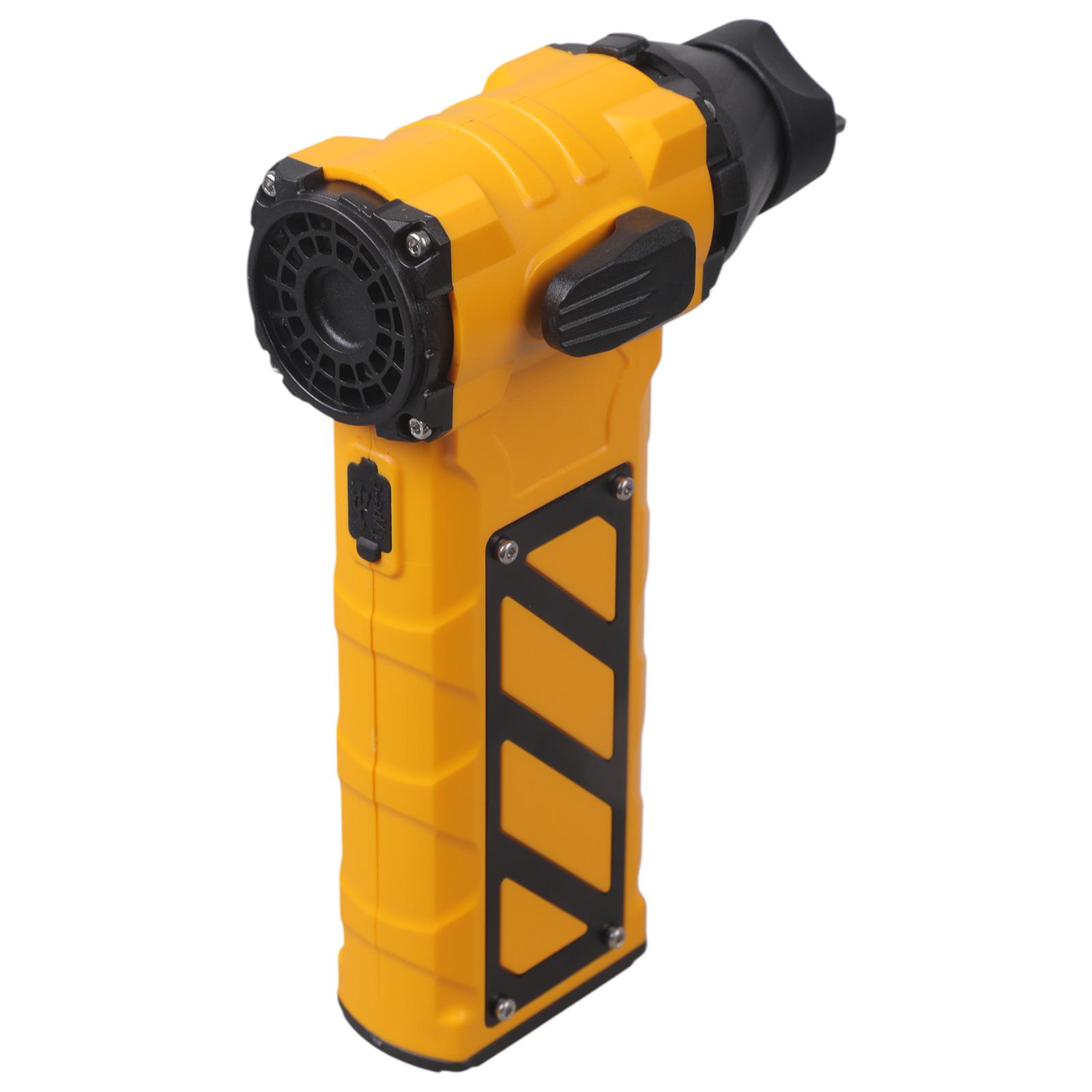 

Электрический пылесос для сжатого воздуха Вентилятор охлаждения 110000 об/мин Перезаряжаемый беспроводной воздуходув для чистки клавиатуры ПК автомобиля оранжевый