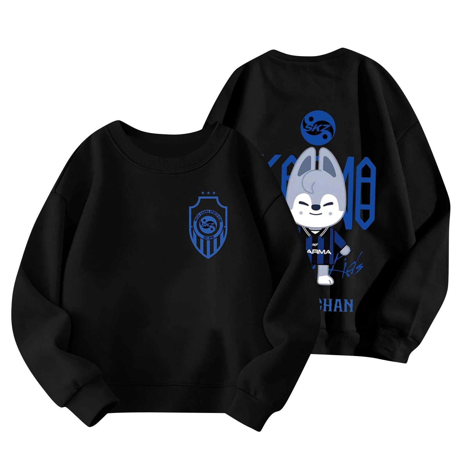 Children s Sweatshirt Boys And Girls Fashion Printed Long-sleeved Sweatshirt 160 жёлтый