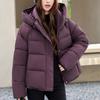 Fashion Women's Coats Winter Short Parkas Hooded Casual Loose Thick Warm Outerwears Women Jackets