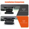 ABS Black For Toyota Land Cruiser Prado 250 LC250 2025 2025 Car Interior Rearview Mirror Multi-Function Storage Box Accessories