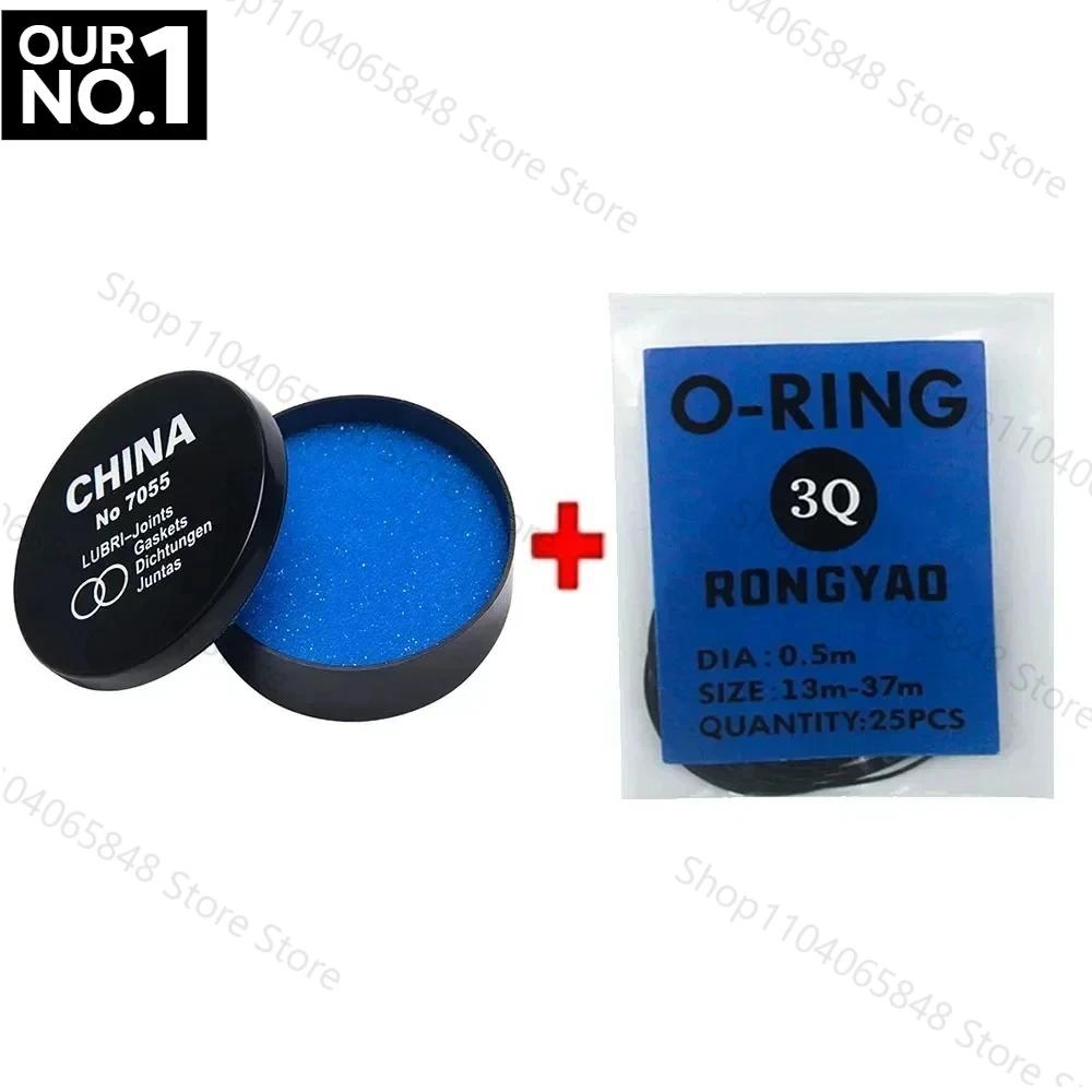 New 2pcs Watch Grease Automatic Adhesion Waterproof Oil Silicone Grease Cream Box O-Ring Seal Lubricant Professional Repair Tool