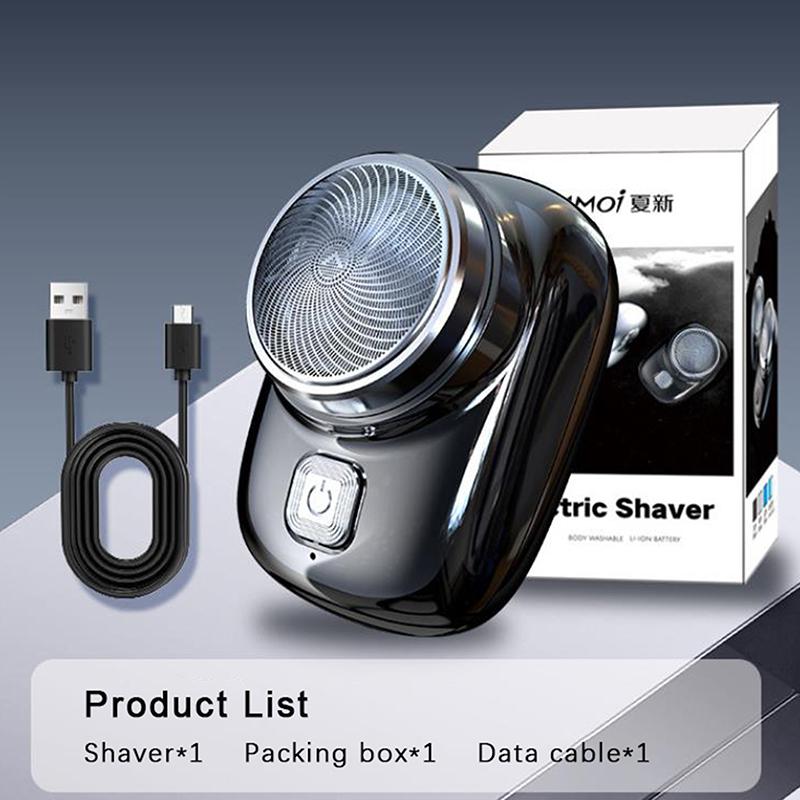 Мужская мини-электробритва карманного размера для лица и бороды — фото 9