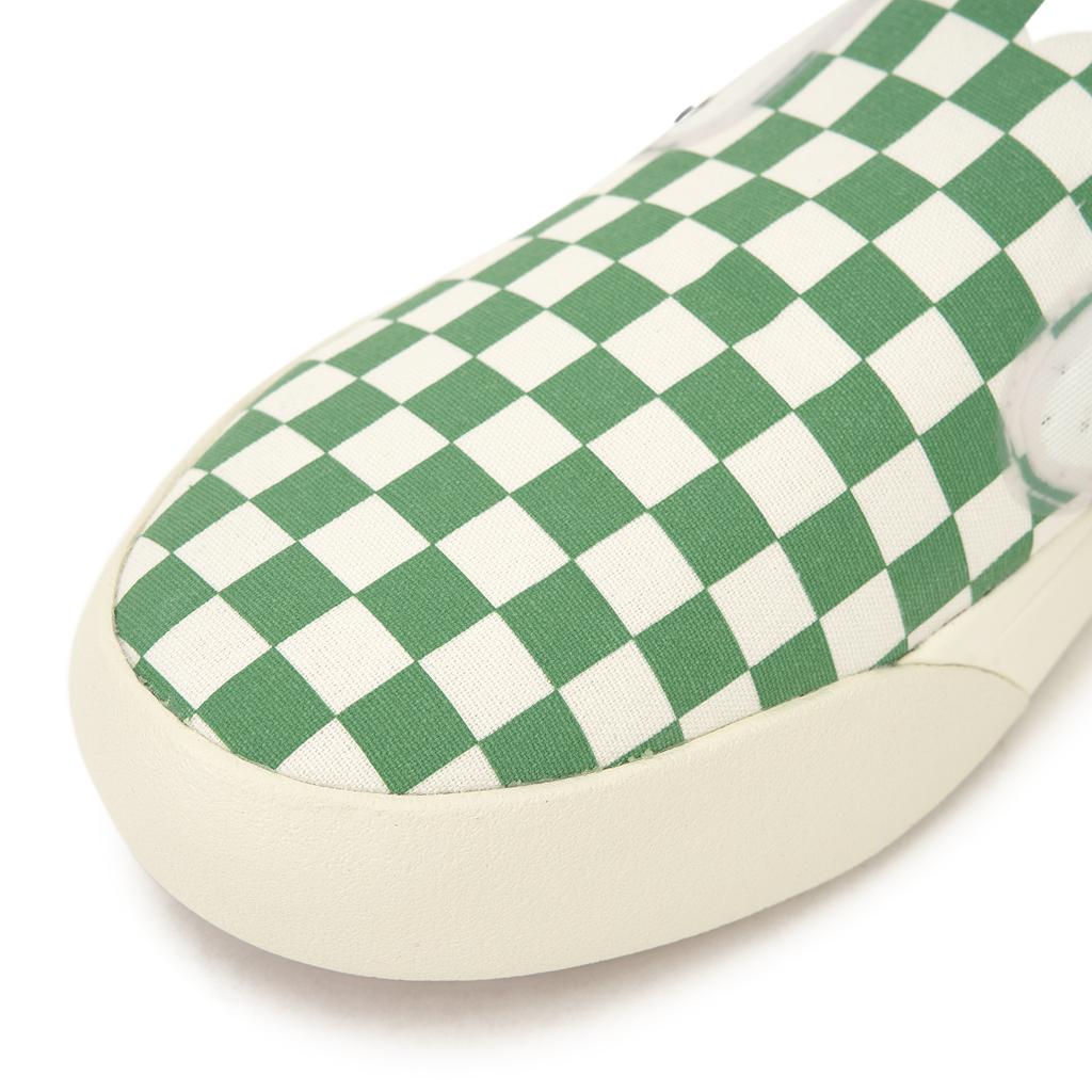 Vans ComfyCush One Checkerboard - Green Unisex Sneakers Marshmallow VN0A45J5V0N