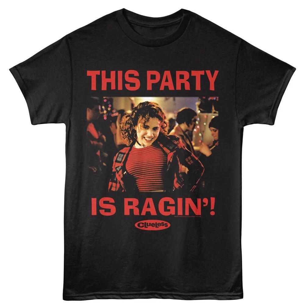 Clueless 90 s Movie Tai This Party Is Ragin Brittany Murphy Men s T Shirt XL