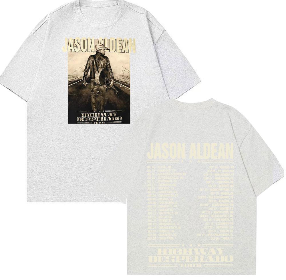90s Vintage Try That in A Small Town T Shirt Jason Aldean Country Music T-shirt Men's Harajuku Hip Hop Punk 100% Cotton T-shirts