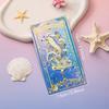 1 Stück Romantisches und verträumtes Ozean Lesezeichen Geschenkbox Set Metall Buchclip Geschenk Schenken Sie einem Freund Ein Gedenk-Kleines Geschenk
