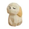 Mini Wooden Carving Animal Statue Small Animal Figurine Home Decor Birthday Gift 1.77" Tabletop Decoration for Shelf Cabinet