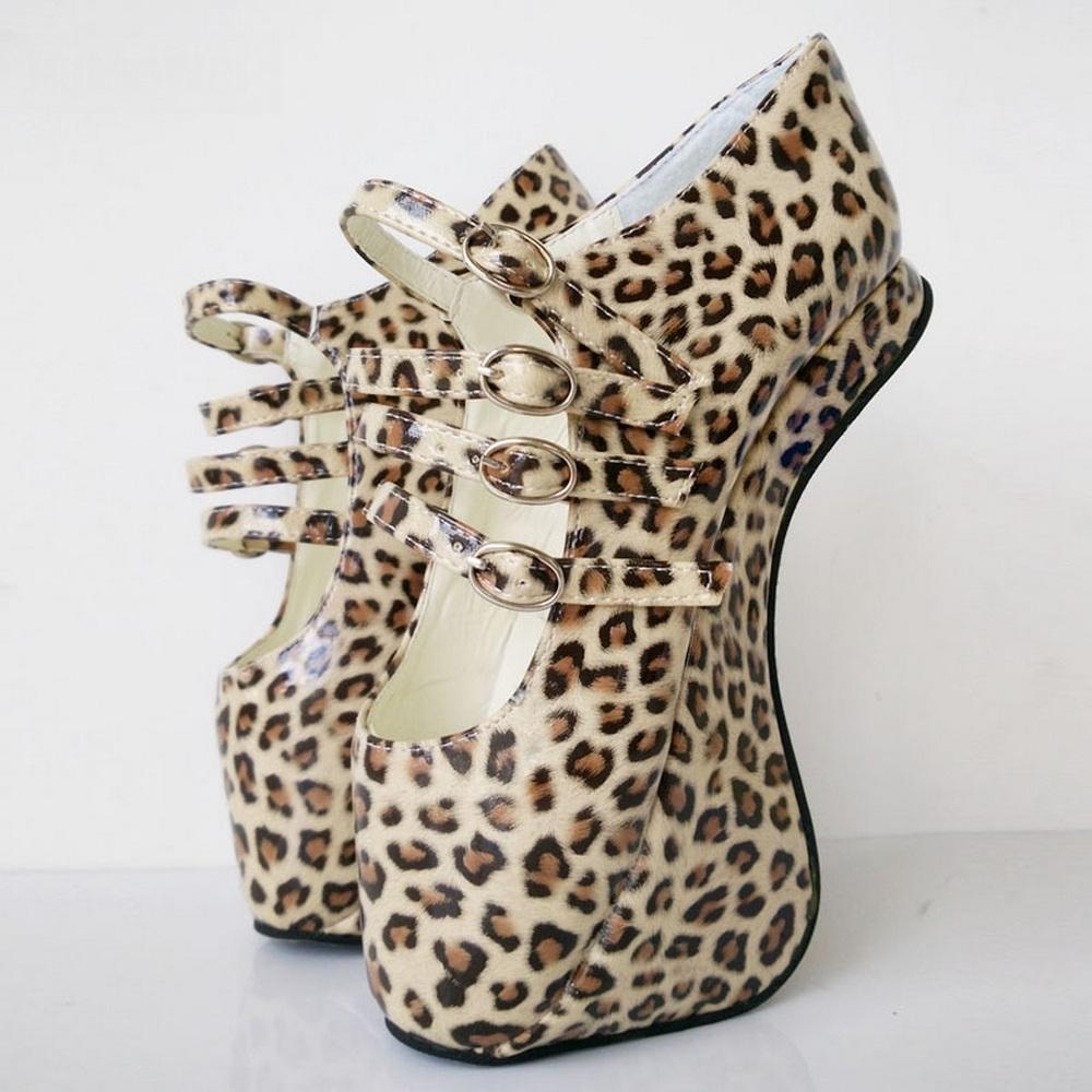 

Модные женские туфли-лодочки FHC 18 см без каблука, ботильоны на высоком каблуке, обувь для танцев на пилоне в ночном клубе, ремешки с передней пряжкой, синие,;Леопард, Индивидуальные цвета 43