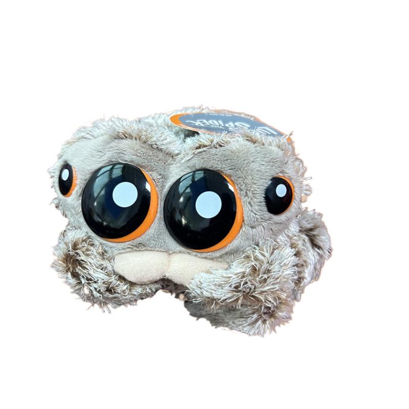 Lucas the Spider Plush Doll Figurine - Jumping Spider Christmas Toy