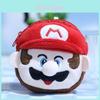 Adorable Super Mario Plush Toy Coin Purse Keychain Soft Doll Accessory For Kids