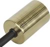 Lampadaire - NETTLIFE - Vintage - noir - métal - interrupteur au pied