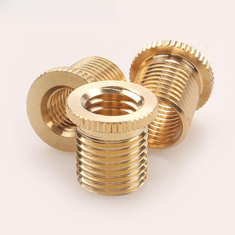 Shift Lever Screws, Car Shifting Thread Adapter, Pack of 3, Caliber Conversion Adapter, Aluminum