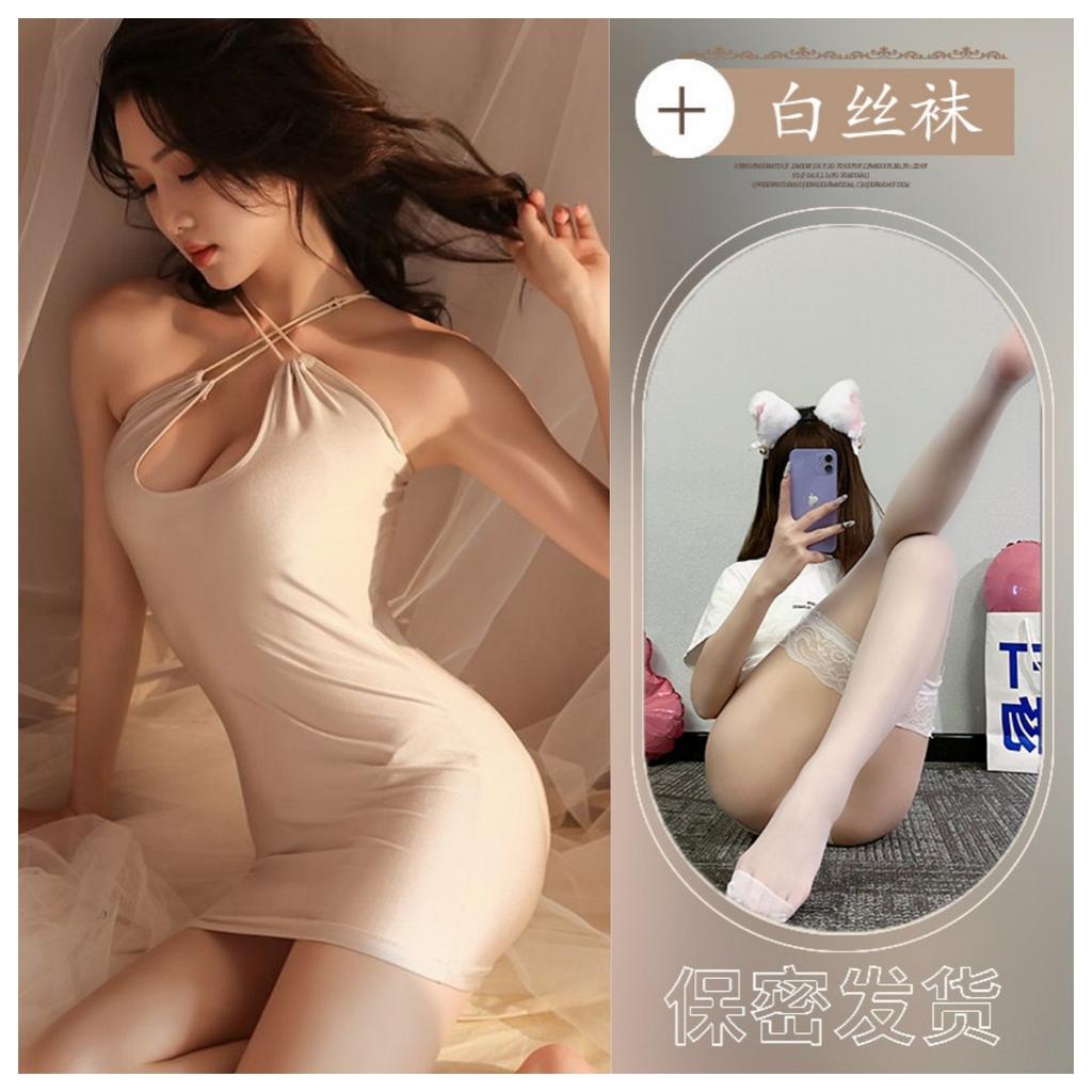 Sex Underwear Sexy Suspender Pajamas Hollow Uniform Seduction Secretary Passion Breast Free Pure Desire Suit