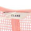 unused CLANE Long sleeve Cut 1 pink Loose mesh long-sleeved T-shirt Women Used