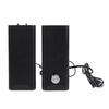 2 In 1 Computer Speaker with Volume Knob USB Plug and Play 35mm Sound Input Gaming Speakers for PC Laptop Desktop