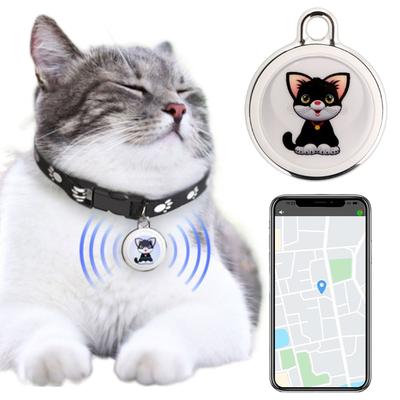 Haustier GPS Tracker für Hund Katze Smart Bluetooth Mini GPS Locator Wasserdicht Anti-Verlust Haustier GPS Locator Tracker Halsband Für Android iOS