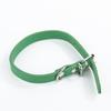 Fashion Adjustable Faux Leather Solid Color Dog Cat Puppy Neck Strap Pet Collar
