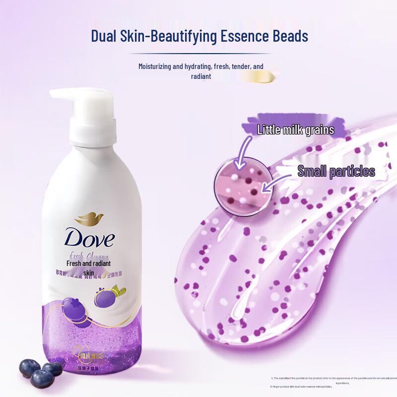 Dove Lime Berry Coconut Milk Essence Shower Gel