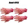 Halloween Severed Body Parts Decor Bloody Broken Arms Legs Fingers Realistic Silicone Haunt Prop Gruesome Prank Party Kit