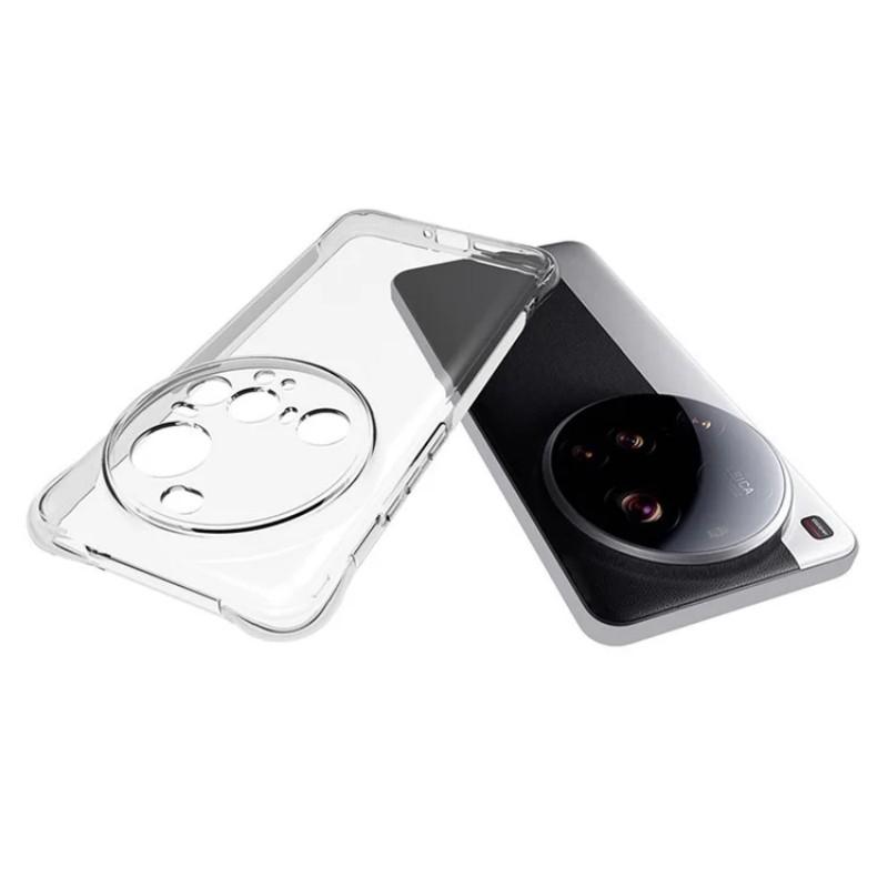 

For Xiaomi 15 Ultra Clear TPU Case WANLONFENG TM Series 2.0mm Phone Back Cover Transparent